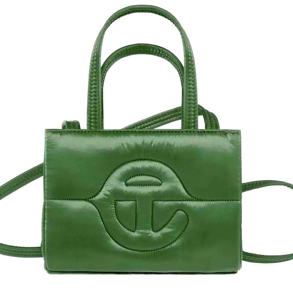 Brand New Green Puffer Telfar Bag 💚